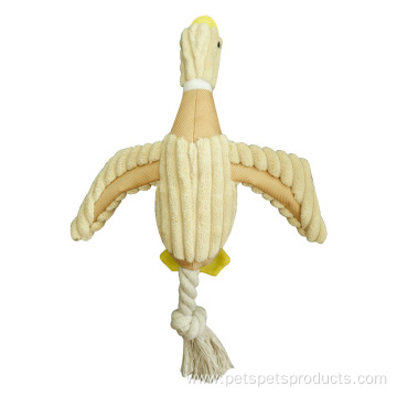 Factory plush wild goose dog toy pet products